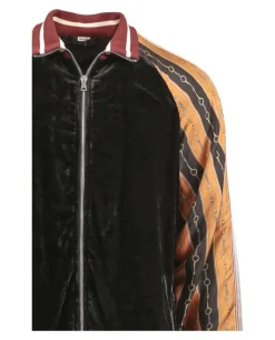 Mixed Media Bomber Jacket-Gucci Discount