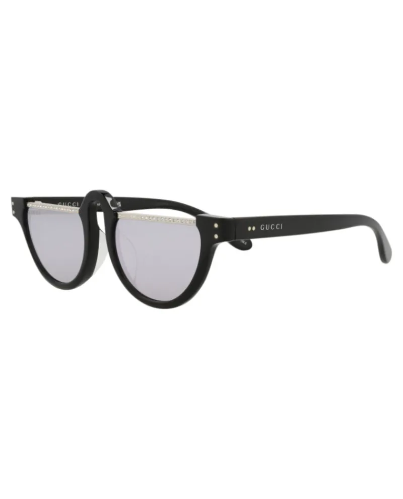 Round-Frame Acetate Sunglasses - GG1368S-30013999-001-Gucci Outlet