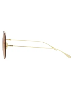 Round-Frame Metal Sunglasses - GG1149S-30012724-007-Gucci Best