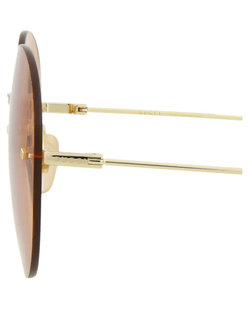 Round-Frame Metal Sunglasses - GG1149S-30012724-007-Gucci Best