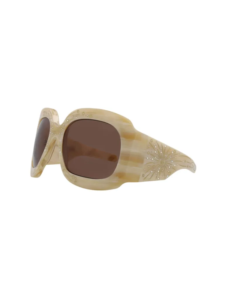 Shield-Frame Acetate Sunglasses - GG1093S-30012829-003-Gucci Best