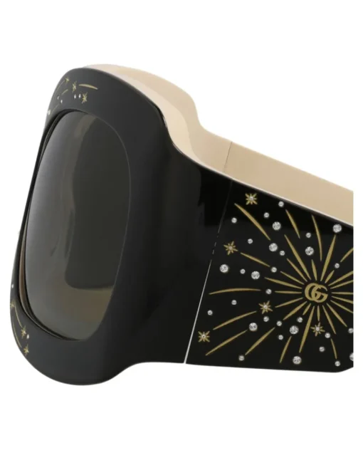 Shield-Frame Acetate Sunglasses - GG1093S-30012829-001-Gucci Sale