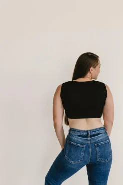 Crew Neck Tank Halftee-HALFTEE Layering Fashions Sale