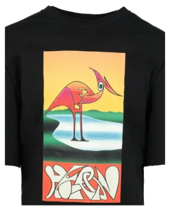 Graphic Cotton T-Shirt-Heron Preston Hot