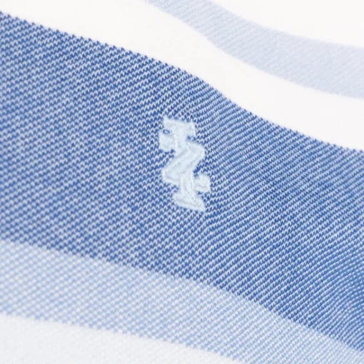 Men's Advanced Perforated Stripe Polo-IZOD Fashion