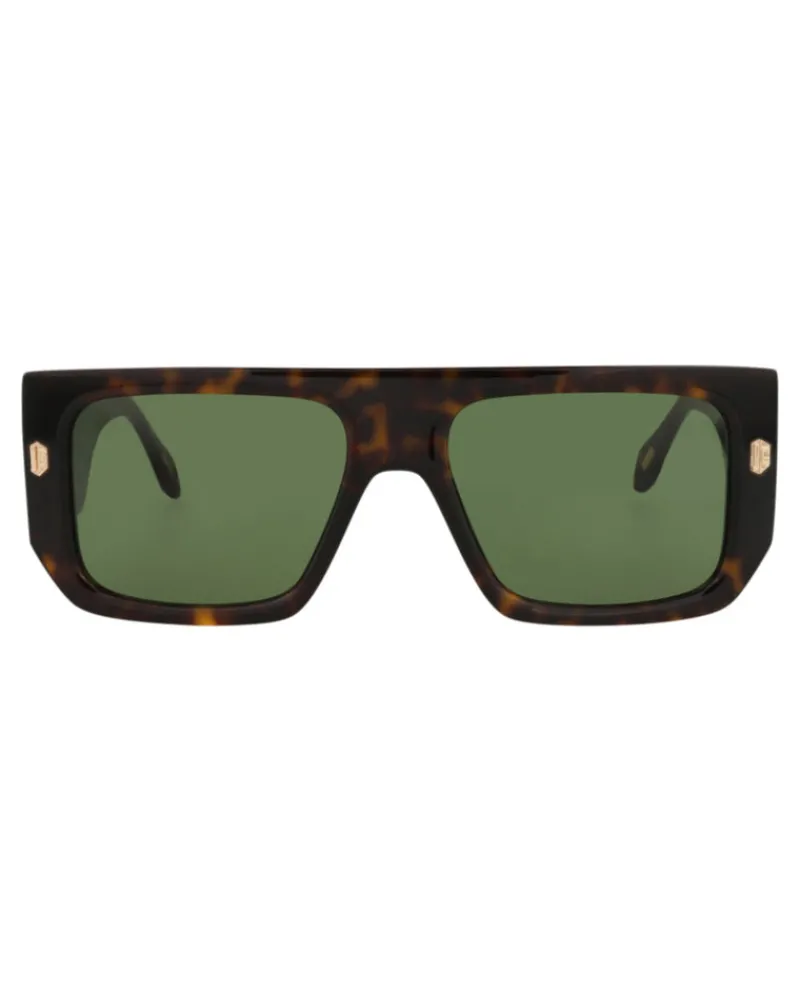 Aviator-Frame Acetate Sunglasses-Just Cavalli Clearance