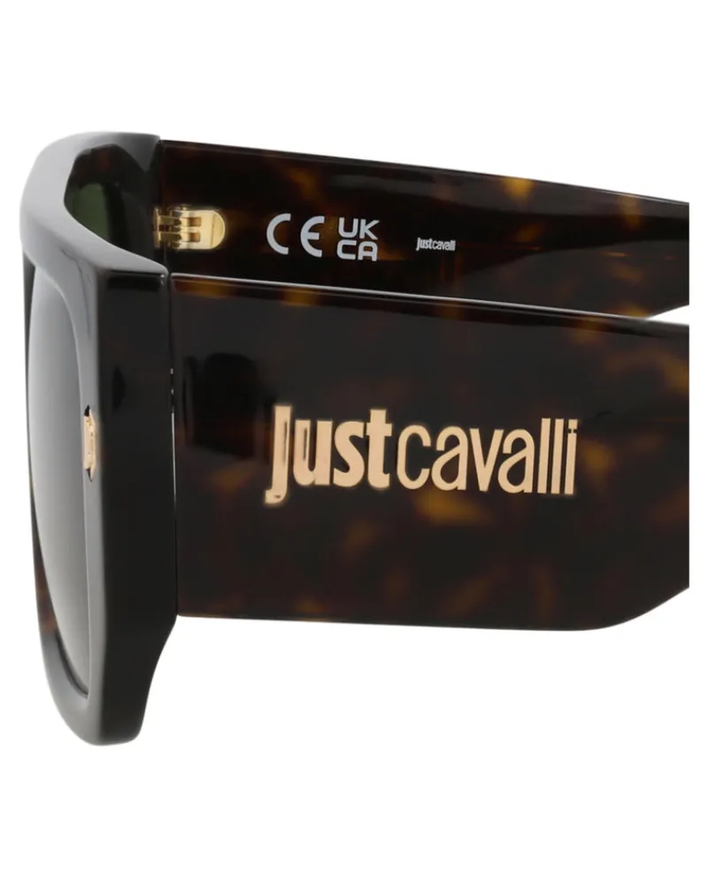 Aviator-Frame Acetate Sunglasses-Just Cavalli Clearance