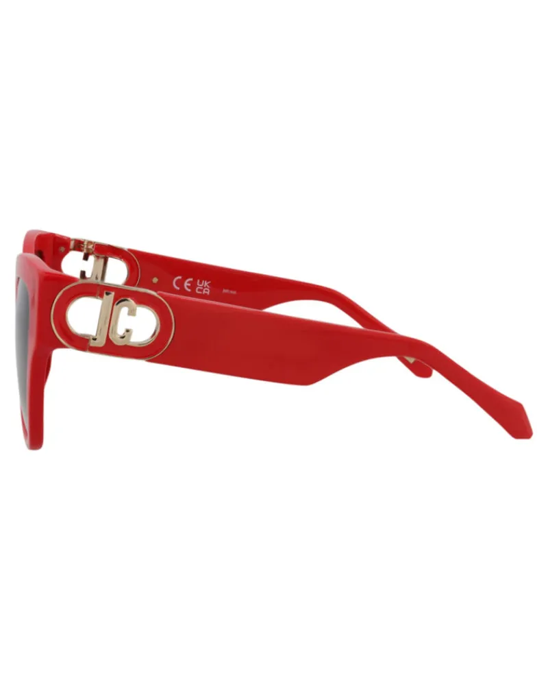 Cat Eye-Frame Acetate Sunglasses-Just Cavalli Hot