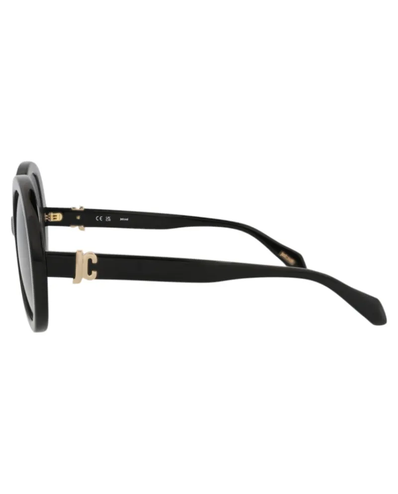 Round-Frame Acetate Sunglasses-Just Cavalli Discount