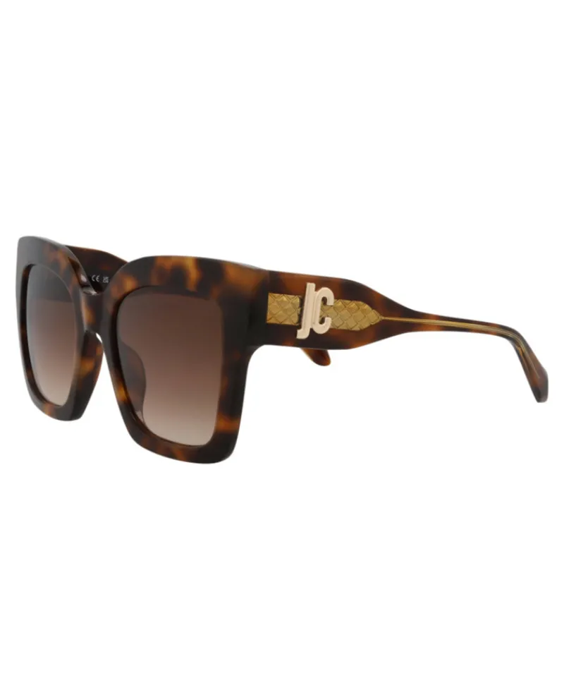 Square-Frame Acetate Sunglasses-Just Cavalli Outlet