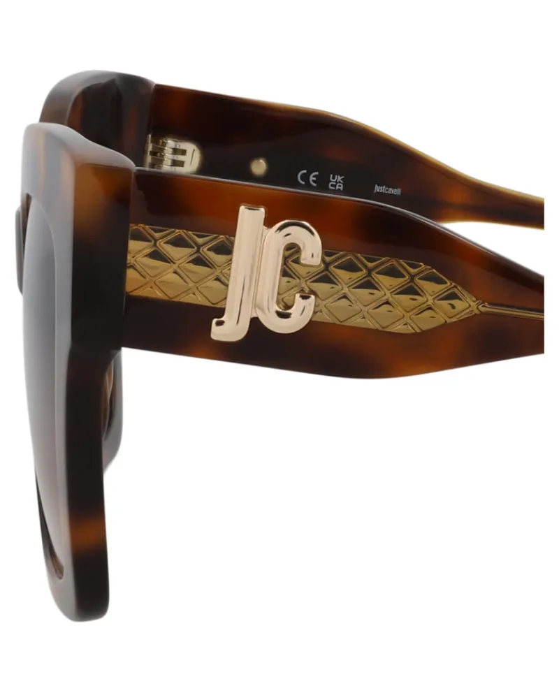 Square-Frame Acetate Sunglasses-Just Cavalli Outlet