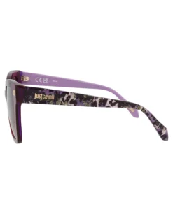 Square-Frame Acetate Sunglasses-Just Cavalli Discount