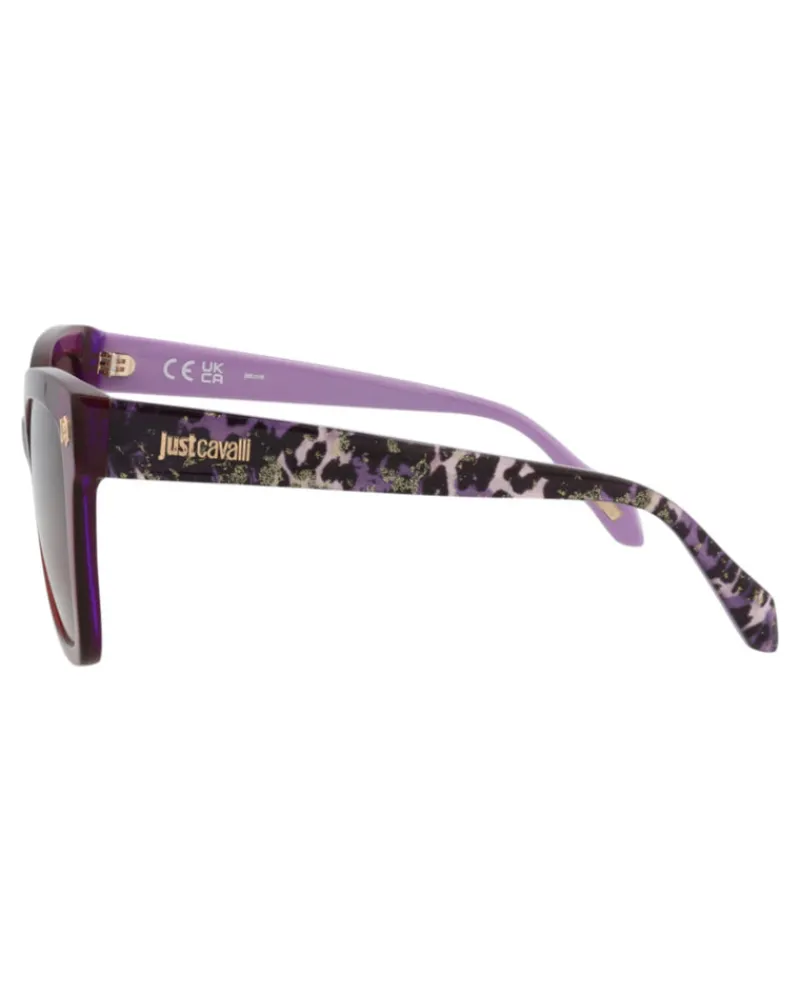 Square-Frame Acetate Sunglasses-Just Cavalli Discount