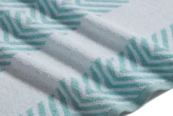 6 Piece Chevron Jacquard Towel Set with Lets Dry-Kathy Ireland Discount