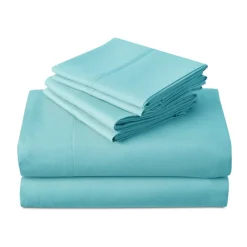 2000 Thread Count Cotton 6 Pc Sheet Set-Kathy Ireland Best