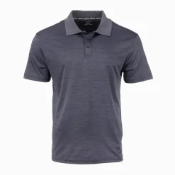 Men's Broken Stripe Polo-London Fog New