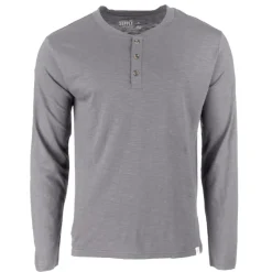 Men's Long Sleeve Henley-London Fog Best