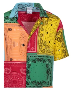 Bandana Print Shirt-Marcelo Burlon New