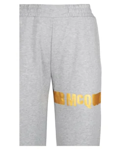 Alexander ueen Cotton Logo Sweatpants-McQ Sale