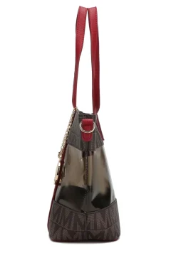 Women's Belinda Signature Tote Bag And Pouch Set-MKF Collection Outlet