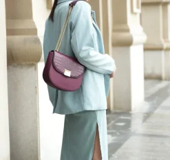 Women's Brooklyn Embossed Crossbody Bag-MKF Collection Fashion