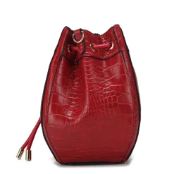 Women's Cassidy Embossed Bucket Bag-MKF Collection Outlet