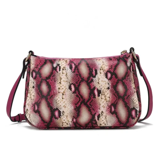Women's Essie Embossed Crossbody Bag-MKF Collection Fashion