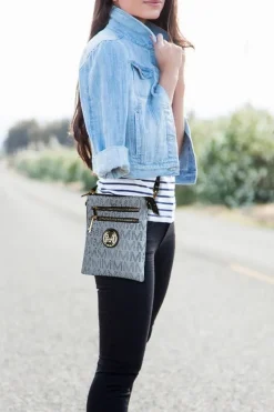 Women's Gaia Milan Signature Crossbody Bag-MKF Collection Online