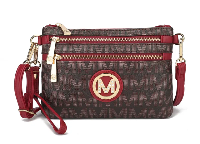 Women's Geneve Signature Phone Crossbody Bag-MKF Collection Clearance