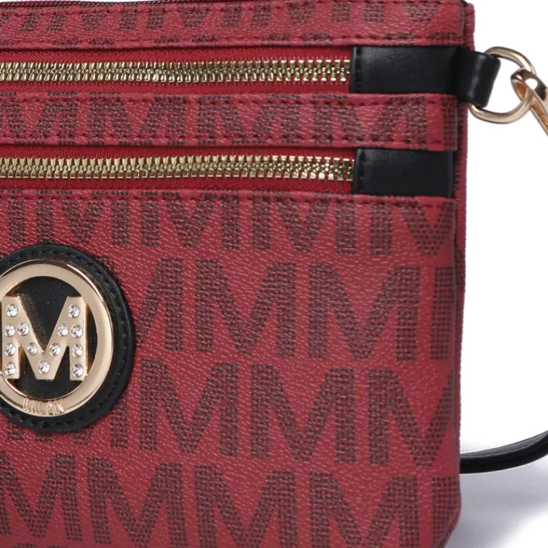 Women's Geneve Signature Phone Crossbody Bag-MKF Collection Clearance