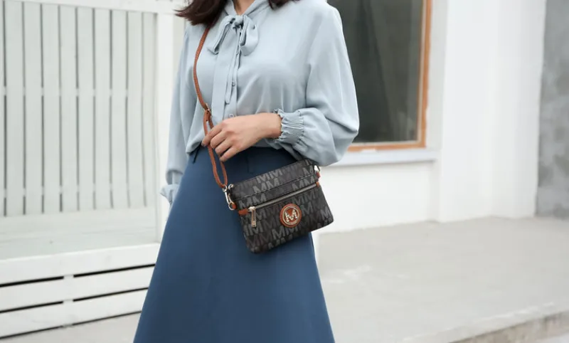 Women's Heidi Signature Crossbody Bag-MKF Collection Hot