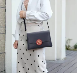 Women's Johanna Multi Compartment Crossbody Bag-MKF Collection Outlet