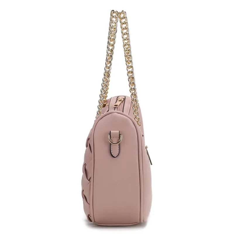 Women's Solari Braided Chain Shoulder Bag-MKF Collection Best