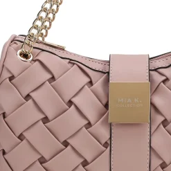 Women's Solari Braided Chain Shoulder Bag-MKF Collection Best