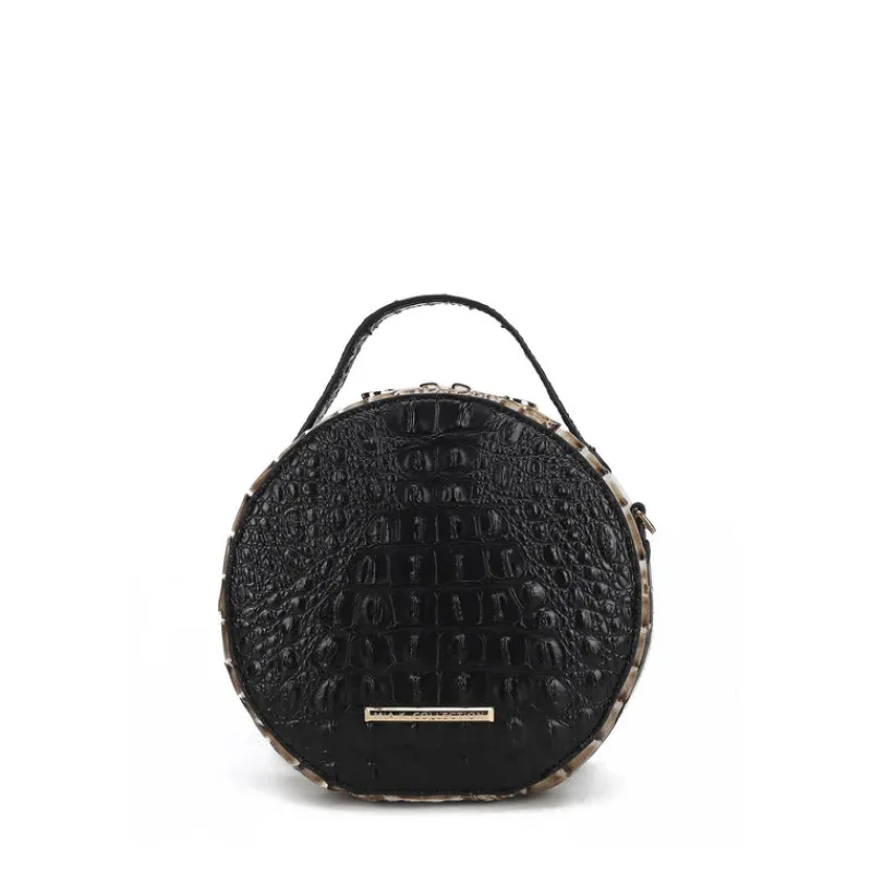 Women's Ynnari Croc Round Crossbody Bag-MKF Collection Outlet