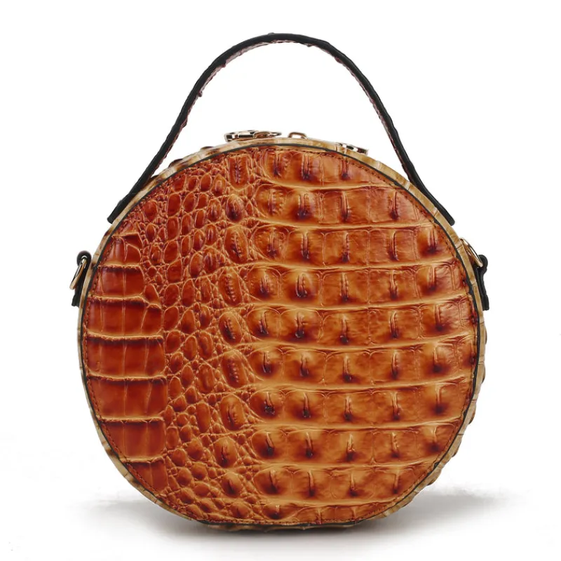 Women's Ynnari Croc Round Crossbody Bag-MKF Collection Outlet