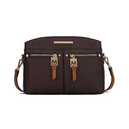 Women's Zoely Vegan Leather Women's Crossbody Bag-MKF Collection Sale