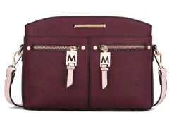 Women's Zoely Vegan Leather Women's Crossbody Bag-MKF Collection Sale