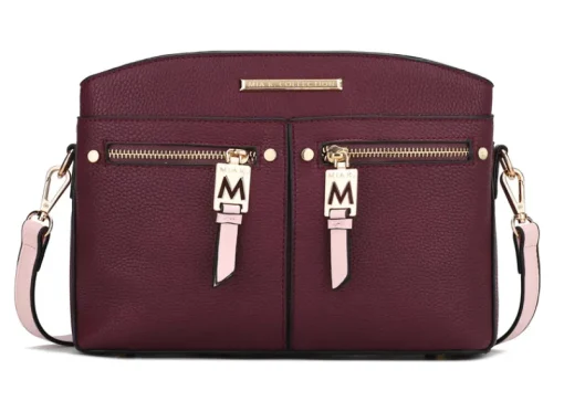 Women's Zoely Vegan Leather Women's Crossbody Bag-MKF Collection Sale