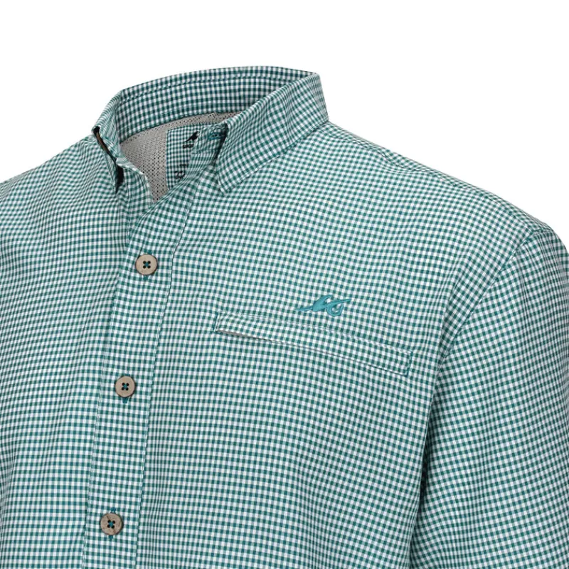 Mr. Big Sport Check Short Sleeve Men's Fishing Shirt-Mojo Sportswear Company Discount