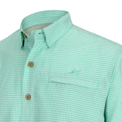 Mr. Big Sport Check Short Sleeve Men's Fishing Shirt-Mojo Sportswear Company Discount