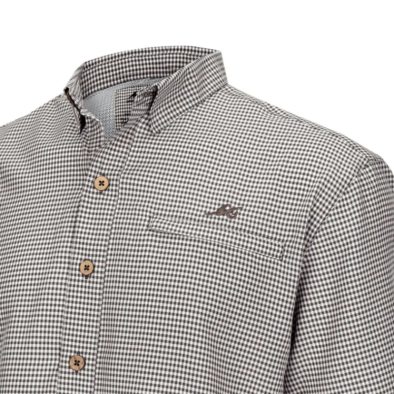 Mr. Big Sport Check Short Sleeve Men's Fishing Shirt-Mojo Sportswear Company Discount