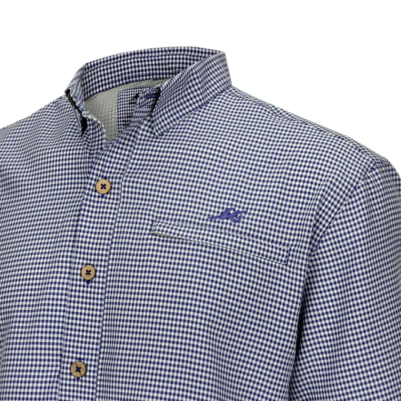 Mr. Big Sport Check Short Sleeve Men's Fishing Shirt-Mojo Sportswear Company Discount
