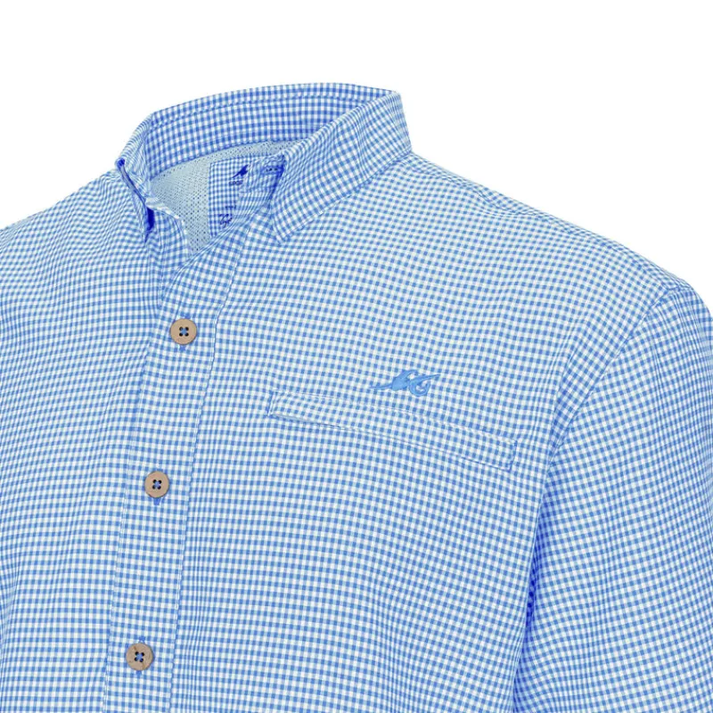 Mr. Big Sport Check Short Sleeve Men's Fishing Shirt-Mojo Sportswear Company Discount