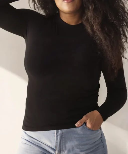 Everyday Elevated Crewneck Long Sleeve Brami-NOOD Discount