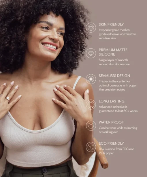 No-Show | Adhesive Reusable Nipple Covers-NOOD Online