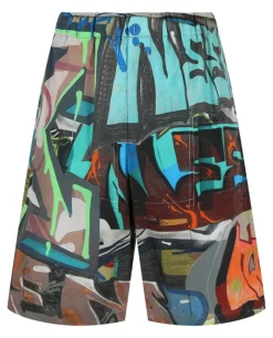 Off-White Neen Allover Lounge Shorts-Off White Best