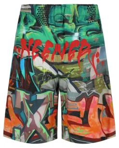 Off-White Neen Allover Lounge Shorts-Off White Best