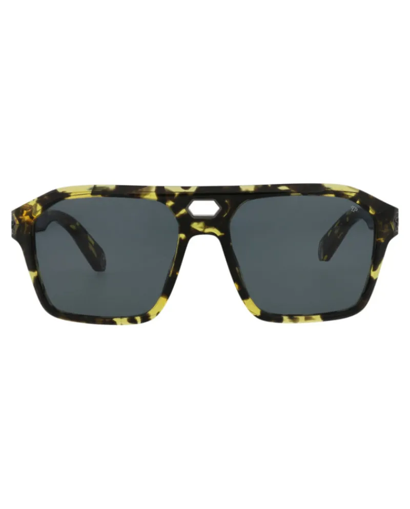 Aviator-Frame Acetate Sunglasses-Philipp Plein Outlet