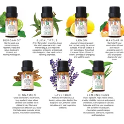 14 Pack of 100% Pure Essential Aromatherapy Oils-Pursonic Best